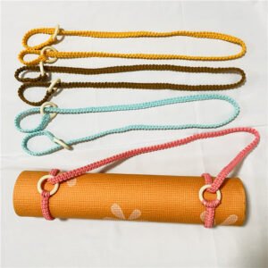 macrame yoga mat storage organizer