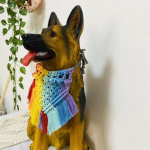 knitted pet bandana adjustable winter neck scarf cutch bros dog bandana 2025 c210226 (复制)