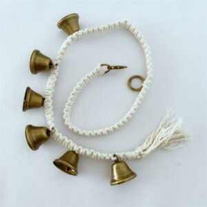 dog bells potty training with 6 loud bells soft cotton woven bell strap c243014