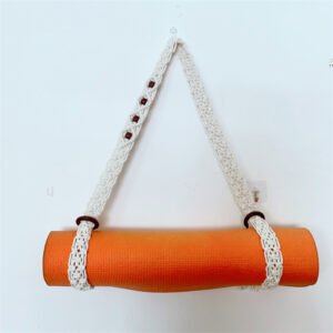 handmade thick braided boho yoga mat straps holder stretching band c2202003
