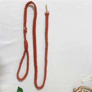 elegant blue handcrafted floral adjustable phone lanyard 130cm c258026 (复制)